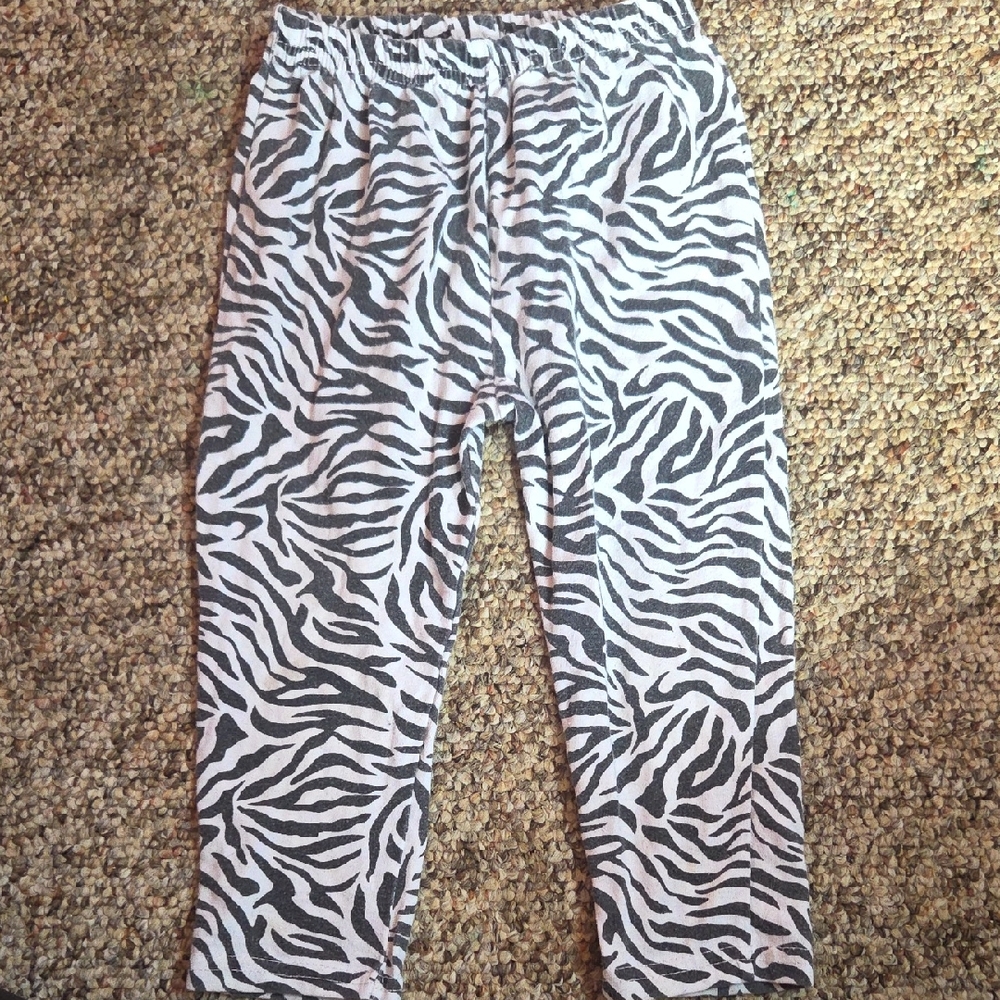 Zebra Print Leggings